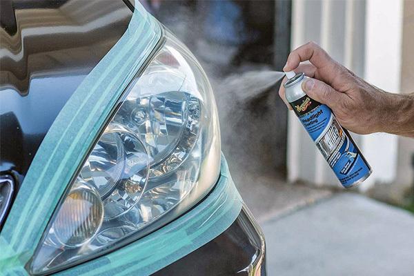 headlight sealant application